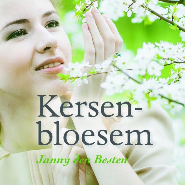 Kersenbloesem – omslag van het luisterboek van Janny den Besten