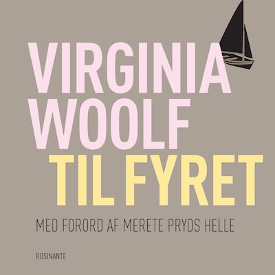 Til fyret – omslag til lydbogen af Virginia Woolf