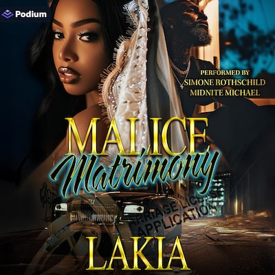 Malice Matrimony – omslag til lydbogen af Lakia