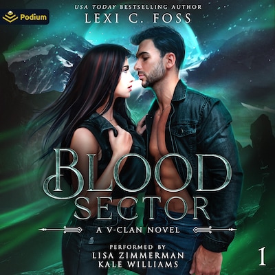 Blood Sector – omslag til lydbogen af Lexi C. Foss