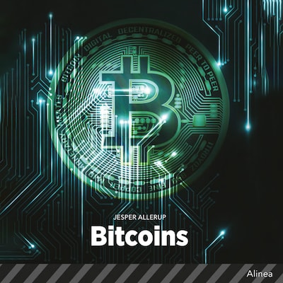 Bitcoins – omslag til lydbogen af Jesper Allerup
