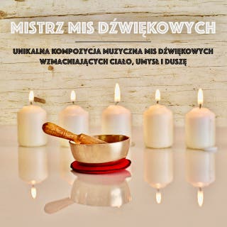 Mistrz Mis Dźwiękowych: Unikalna Kompozycja Muzyczna Mis Dźwiękowych Wzmacniających Ciało, Umysł i Duszę – okładka audiobooka, autor Abhamani Ajash