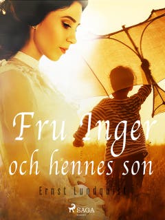 Fru Inger och hennes son – omslag till ljudboken av Ernst Lundquist