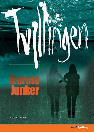 Tvillingen – omslag til lydbogen af Merete Junker