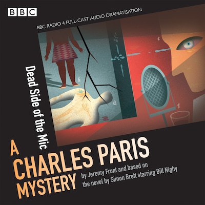 Charles Paris: The Dead Side of the Mic – omslag til lydbogen af Simon Brett, Jeremy Front