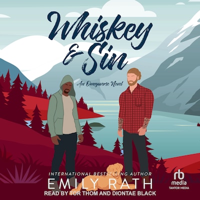 Whiskey & Sin – omslag til lydbogen af Emily Rath