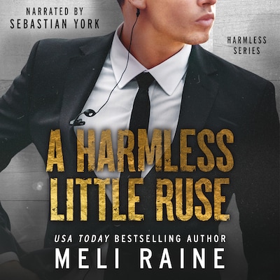 A Harmless Little Ruse – omslag til lydbogen af Meli Raine