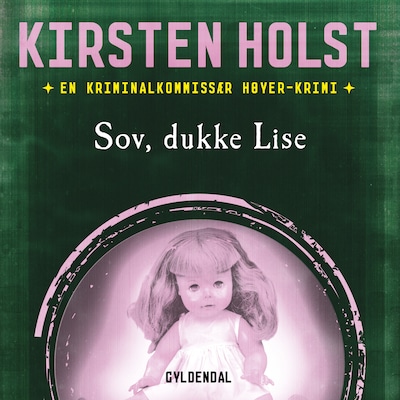 Sov dukke Lise – omslag til lydbogen af Kirsten Holst