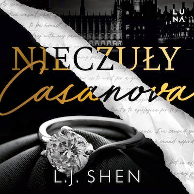 Nieczuły casanova – okładka audiobooka, autor L. J. Shen