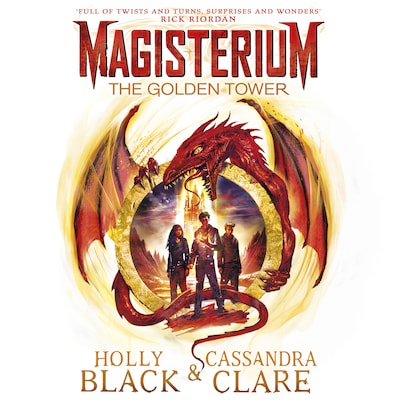 Magisterium: The Golden Tower – omslag til lydbogen af Holly Black, Cassandra Clare