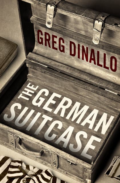 The German Suitcase – omslag til lydbogen af Greg Dinallo