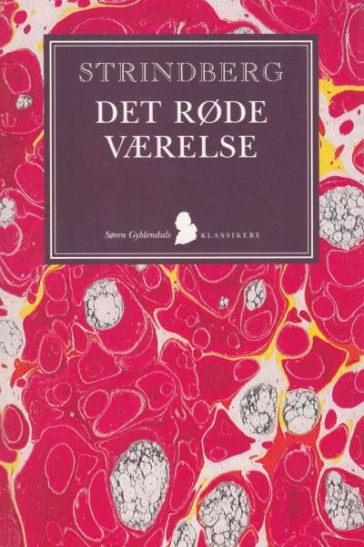Det røde værelse – omslag til lydbogen af August Strindberg