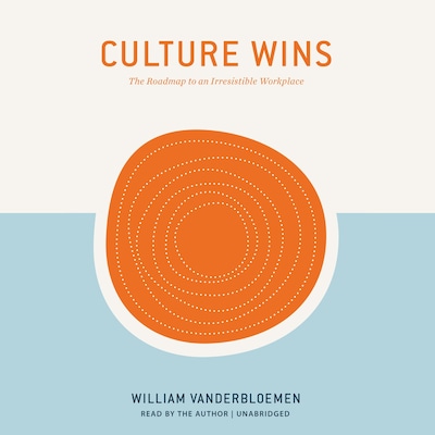 Culture Wins – omslag til lydbogen af William Vanderbloemen