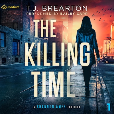 The Killing Time – omslag til lydbogen af T.J. Brearton