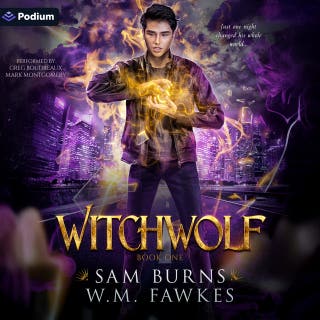 Witchwolf: Witchwolf, Book 1 – omslag till ljudboken av Sam Burns, W.M. Fawkes