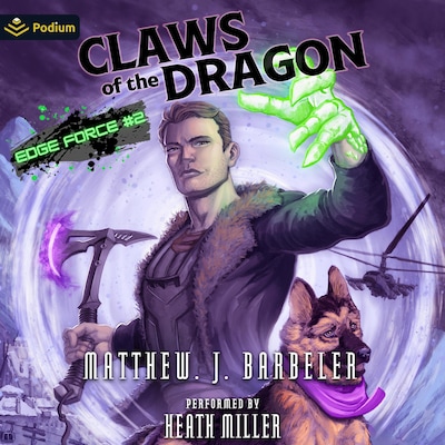 Claws of the Dragon – omslag til lydbogen af Matthew J. Barbeler