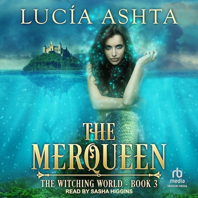 The Merqueen – omslag til lydbogen af Lucia Ashta