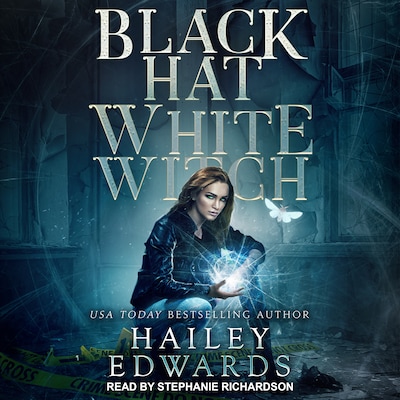 Black Hat, White Witch – omslag til lydbogen af Hailey Edwards