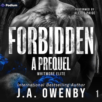 Forbidden: A Whitmore Elite Prequel – omslag til lydbogen af J.A. Owenby