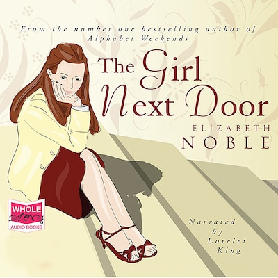 The Girl Next Door – omslag til lydbogen af Elizabeth Noble