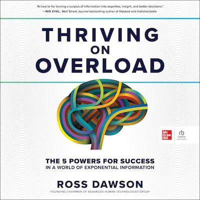 Thriving on Overload – omslag til lydbogen af Ross Dawson