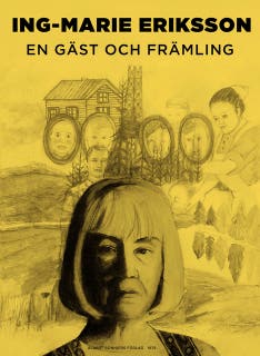 En gäst och främling – omslag till ljudboken av Ing-Marie Eriksson