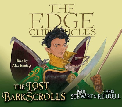 The Lost Barkscrolls – omslag til lydbogen af Chris Riddell, Paul Stewart