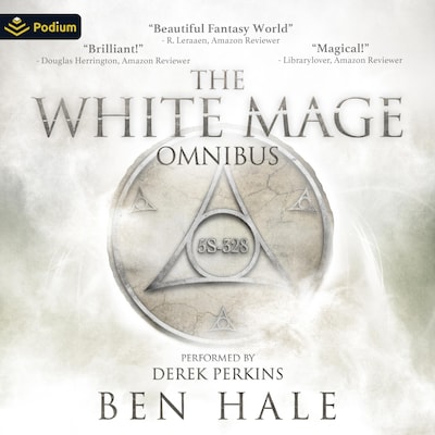 The White Mage Omnibus – omslag til lydbogen af Ben Hale
