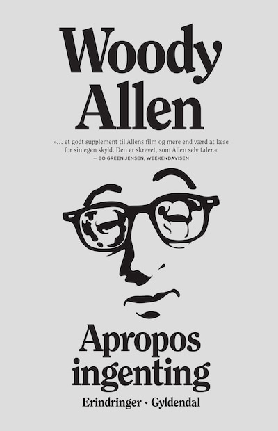 Apropos ingenting – omslag til lydbogen af Woody Allen