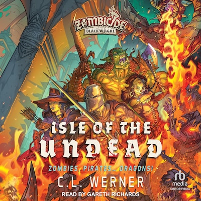 Isle of the Undead – omslag til lydbogen af C L Werner