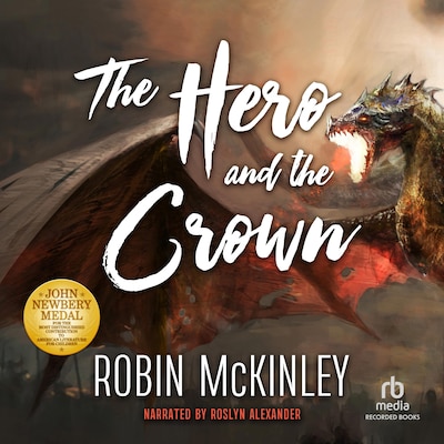 The Hero and the Crown – omslag til lydbogen af Robin McKinley