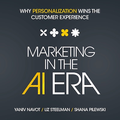 Marketing in the AI Era – omslag til lydbogen af Yaniv Navot