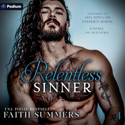 Relentless Sinner – omslag til lydbogen af Faith Summers