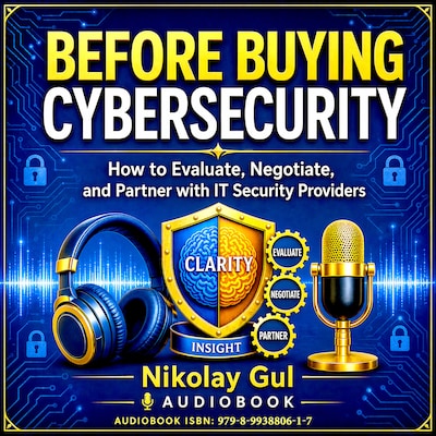 Before Buying Cybersecurity – omslag til lydbogen af Nikolay Gul