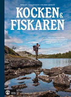 Kocken & fiskaren – omslag till ljudboken av Hubbe Lemon,Mikael Einarsson
