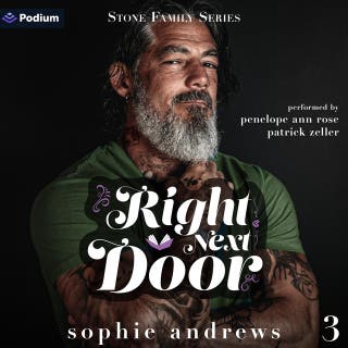Right Next Door: Stone Family Series, Book 3 – omslag till ljudboken av Sophie Andrews