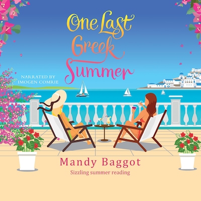 One Last Greek Summer – omslag til lydbogen af Mandy Baggot