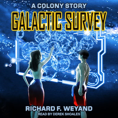 Galactic Survey – omslag til lydbogen af Richard F. Weyand