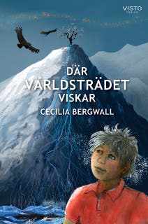 Där Världsträdet viskar – omslag till ljudboken av Cecilia Bergwall