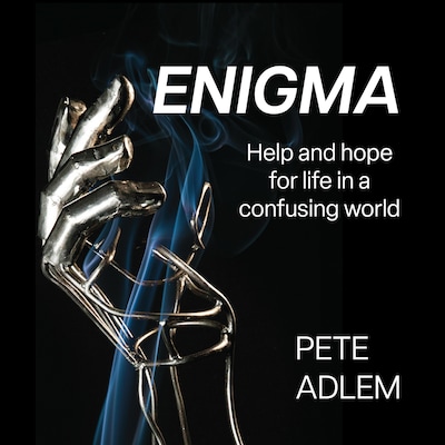 Enigma – omslag van het luisterboek van Pete Adlem