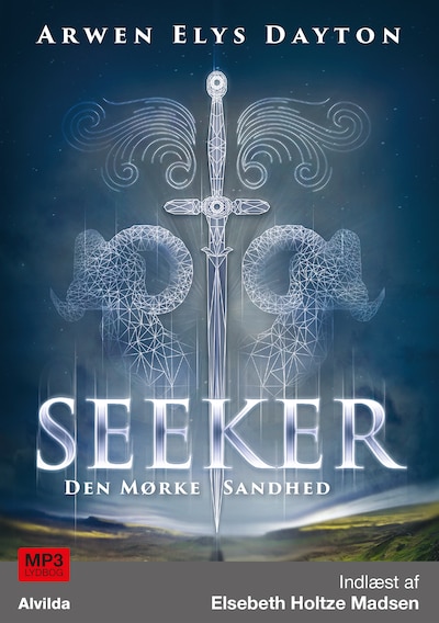 Seeker 1: Den mørke sandhed – omslag til lydbogen af Arwen Elys Dayton