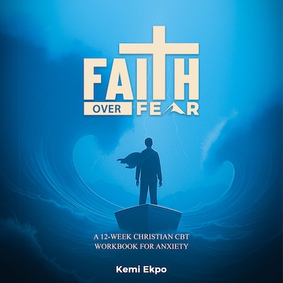 Faith Over Fear – omslag til lydbogen af kemi Ekpo