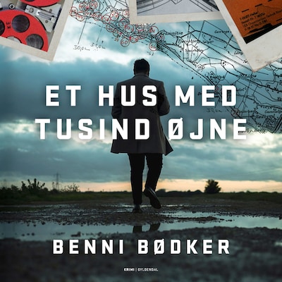 Et hus med tusind øjne – omslag til lydbogen af Benni Bødker
