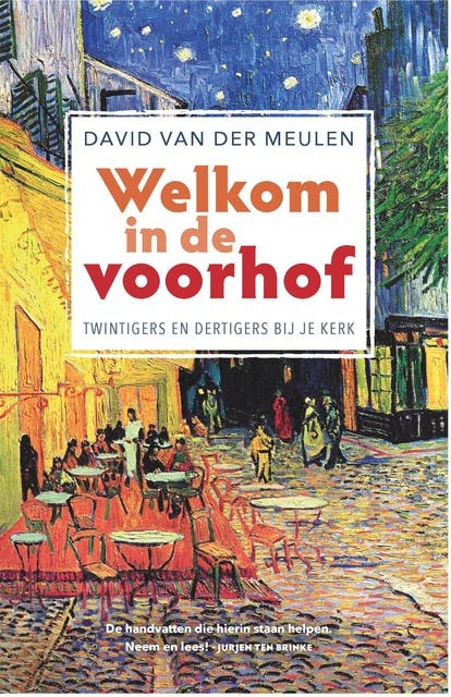 Welkom in de voorhof: Twintigers en dertigers bij je kerk – omslag van het luisterboek van David van der Meulen