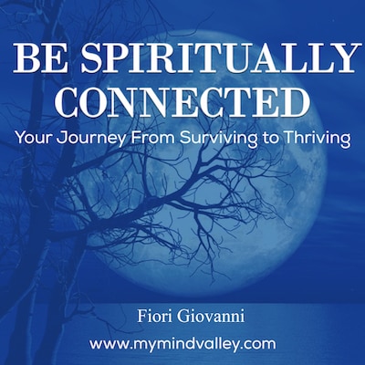 Be Spiritually Connected – omslag til lydbogen af Fiori Giovanni