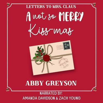 A Not So Merry Kiss-mas – omslag til lydbogen af Abby Greyson