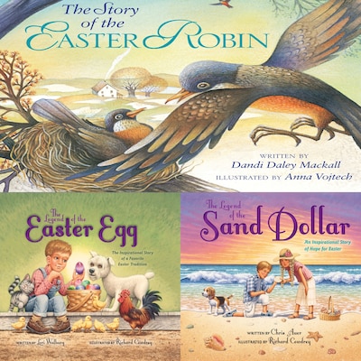 Children's Easter Collection 2 – omslag til lydbogen af Lori Walburg, Chris Auer, Dandi Daley Mackall
