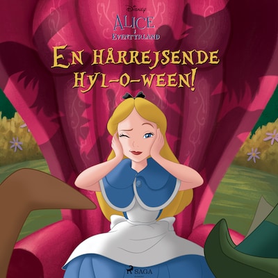 Alice i Eventyrland - En hårrejsende hyl-o-ween! – omslag til lydbogen af Disney