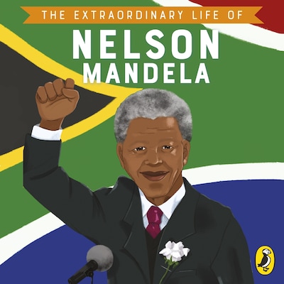 The Extraordinary Life of Nelson Mandela – omslag til lydbogen af E. L. Norry
