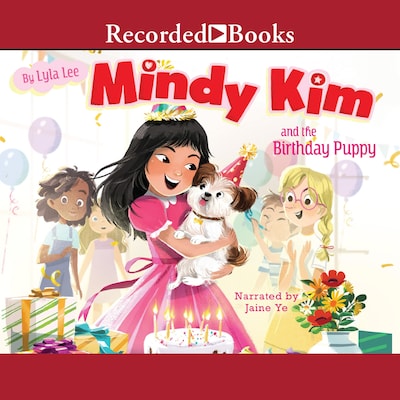Mindy Kim and the Birthday Puppy – omslag til lydbogen af Lyla Lee